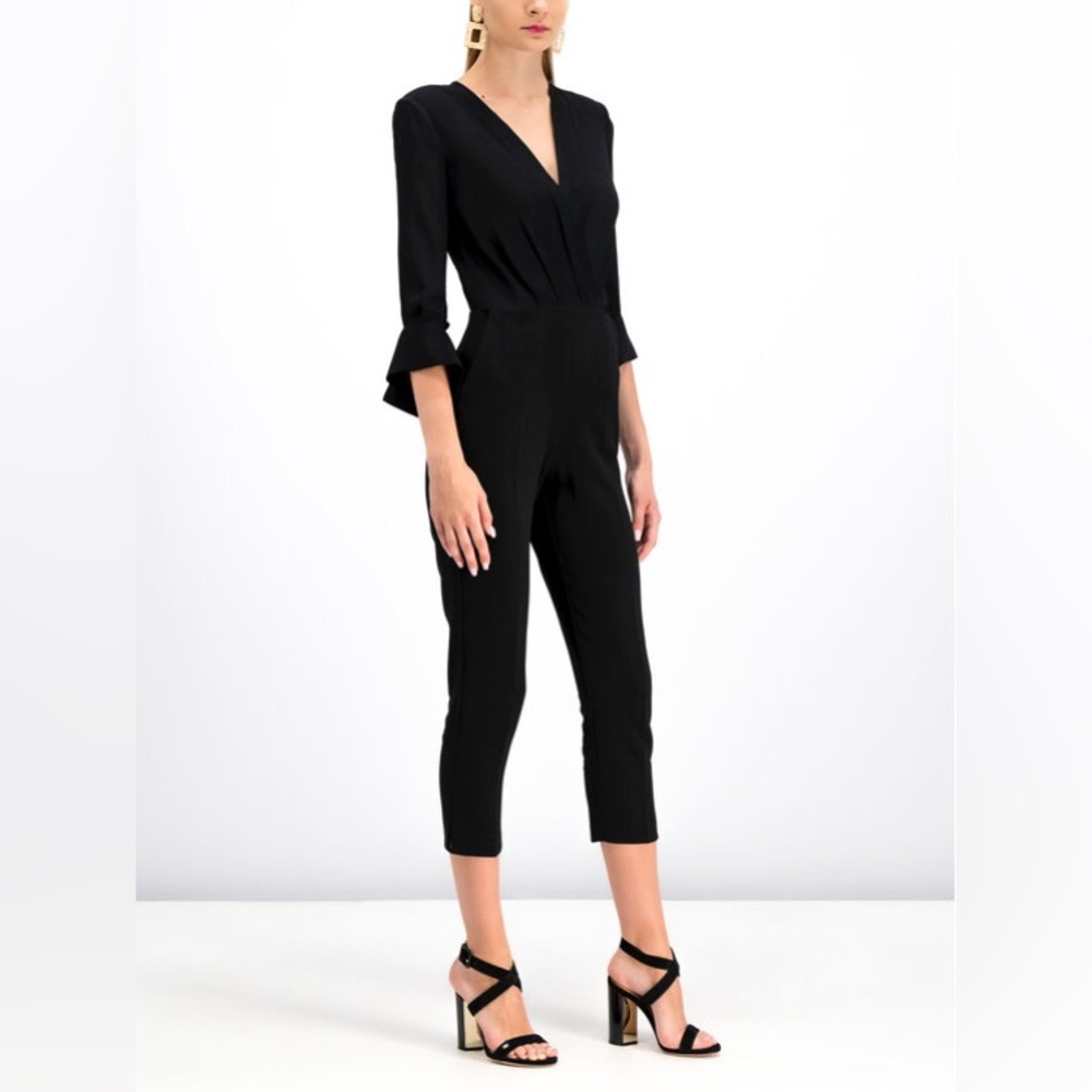 new w tags elisabetta franchi black jumpsuit